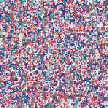 Dense Packed Noise Close Up Mini Pixel Grid Mosaic Texture Background. Classic Stock Illustration