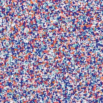 Dense Packed Noise Close Up Mini Pixel Grid Mosaic Texture Background. Classic Stock Illustration