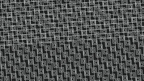 A dense pattern of light gray squares arranged in a repeating geometric desig イラスト素材