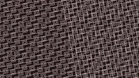 Dense pattern of small white squares arranged in a diagonal grid on a dark ba Stock Illustration