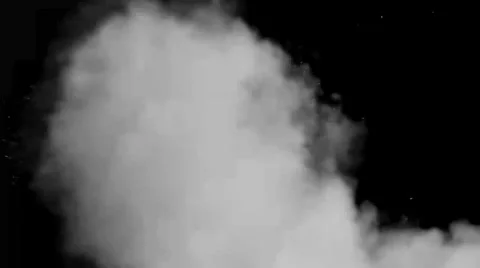 Dense Smoke Stock Footage 3677687