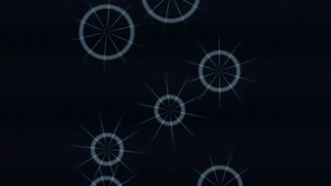 Dense Snowflake Snowfall Background Seamless Loop Stock Footage 341842664