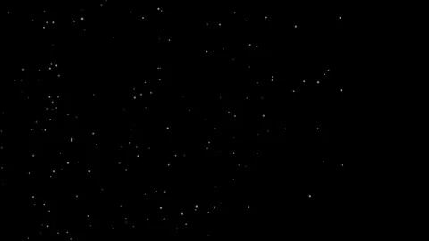 Dense Starfield Animation in Deep Space Stock Footage 307629785