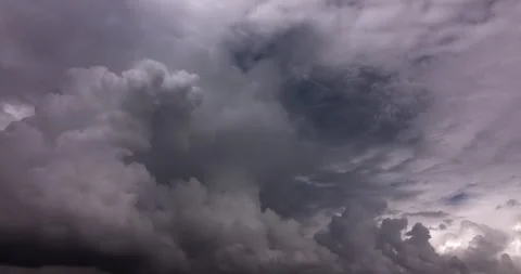 Dense Storm Clouds Time Lapse (1080p 29.97) Stock Footage 168944933