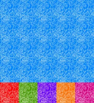 Dense, thin lines endless pattern. small tiles, you can define them as swatch Illustrazione stock