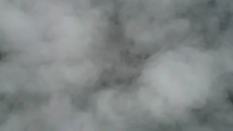 Dense white clouds drifting across the sky in a continuous flowing motion Stock Footage 340393344