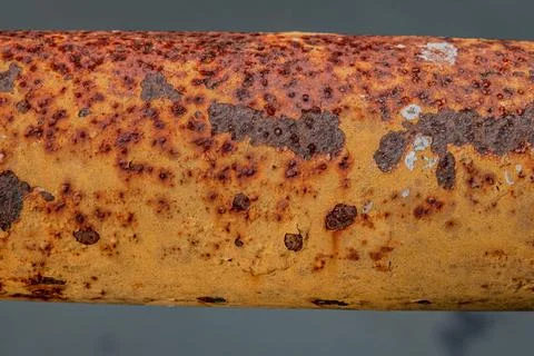 Densely clustered rust pattern Stock Photos