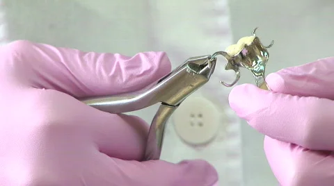 Dental Assistant working Video stock 361117