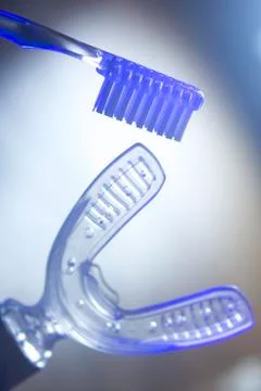 Dental bracket aligner vibrator Foto stock