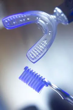 Dental bracket aligner vibrator Stock Photos