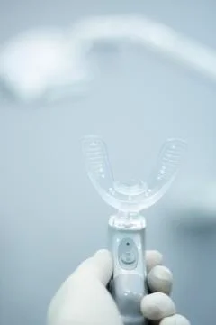 Dental bracket aligner vibrator Stock Photos