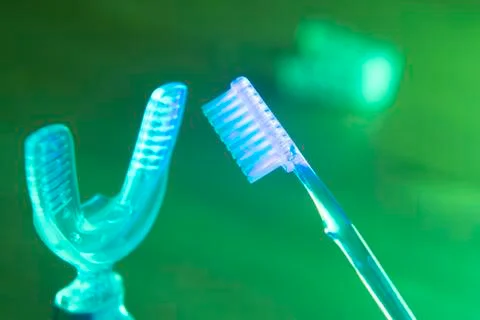 Dental bracket aligner vibrator Stock Photos