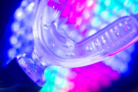 Dental bracket aligner vibrator Foto stock