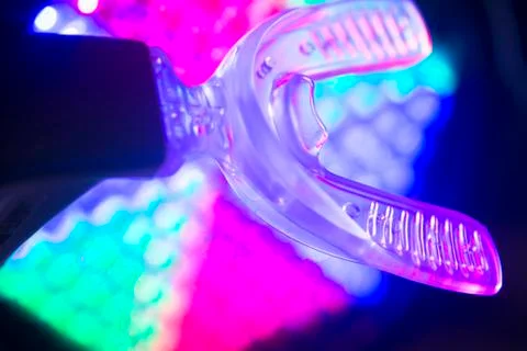 Dental bracket aligner vibrator Stock Photos