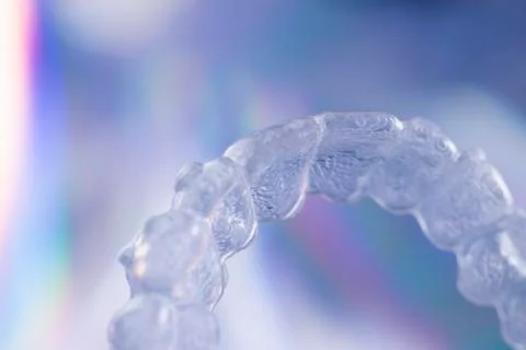 Dental brackets teeth aligners Stock Photos