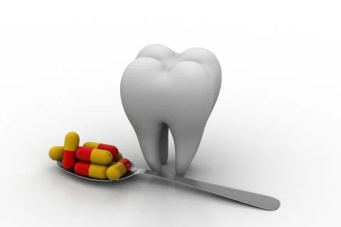 Dental care concept Free Stock Illustration