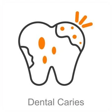 Dental Caries Stock Illustration
