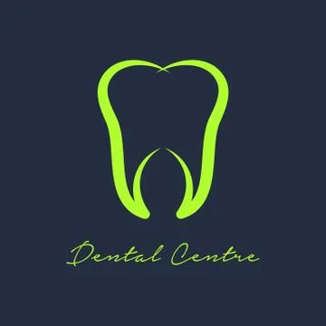 Dental Centre logo vector Stock Illustration
