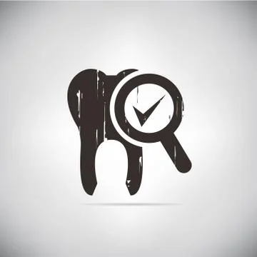 Dental check up Illustrazione stock