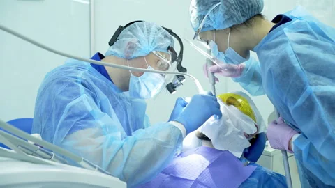 DENTAL CLINIC Stock Footage 153854886