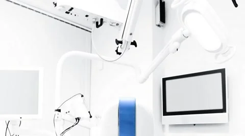 Dental clinic interior Stock Footage 60634685