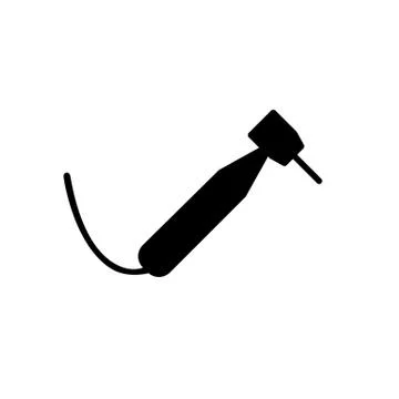 Dental drill icon element of dentistry icon for mobile concept and web apps.  Illustrazione stock