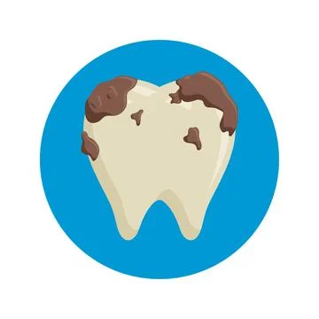 Dental element design Stock Illustration