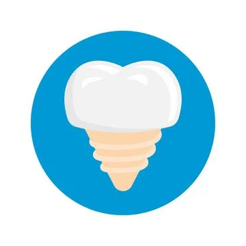 Dental element design Stock Illustration