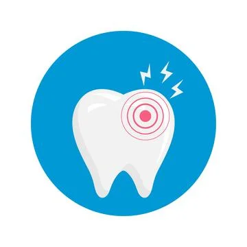 Dental element design Stock Illustration
