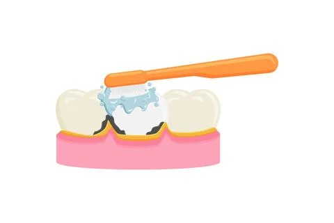 Dental element design Stock Illustration