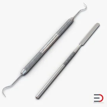 3D Dentist Tools 3D model