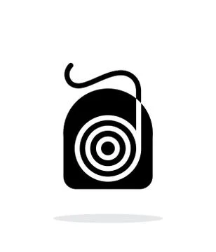 Dental floss icon. Stock Illustration
