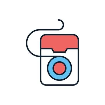 Dental Floss Icon Stock Illustration