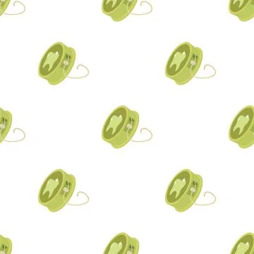 Dental floss pattern seamless vector Stock Illustration