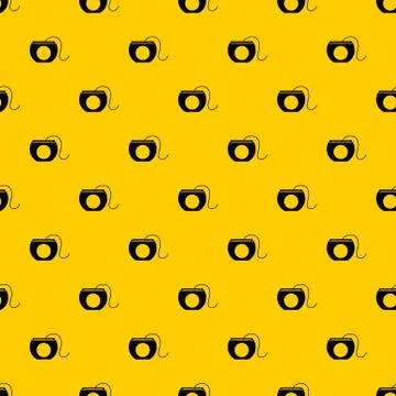Dental floss pattern vector Illustrazione stock