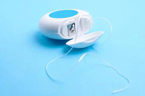 Dental floss Foto stock