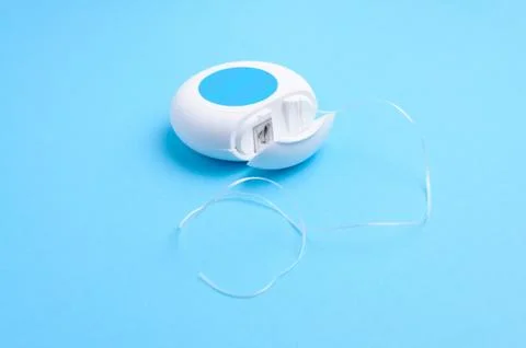Dental floss Foto stock