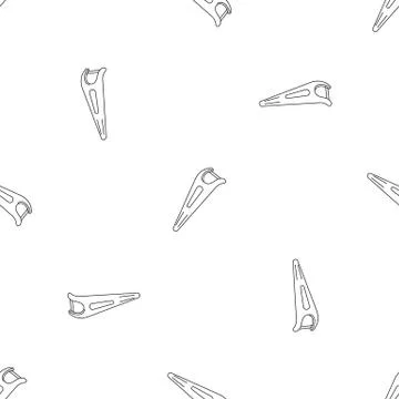 Dental floss tool pattern seamless vector Stock Illustration