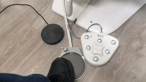 Dental foot control Stock-Footage 134860460