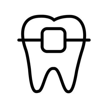 Dental icon Stock Illustration