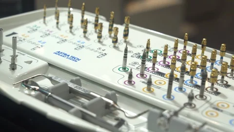 Dental Implants Set Stock Footage 92623028