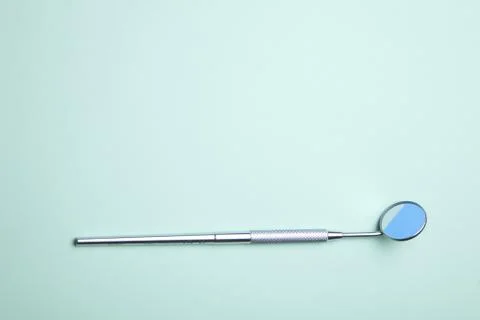Dental Instruments - Angled Mirror Stock Photos