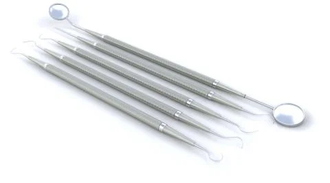 Dental instruments Stock Illustration