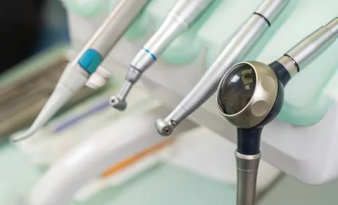 The dental instruments Stock Photos