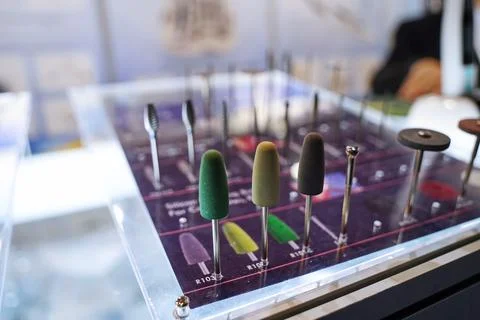 Dental instruments for procedures and operations. Stock Photos