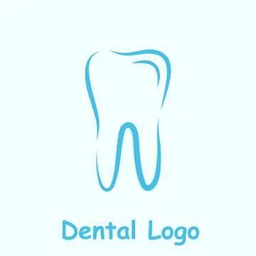 Dental logo template Stock Illustration