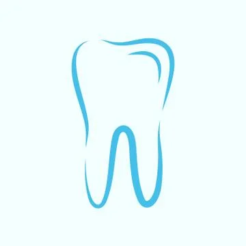 Dental logo template Stock Illustration