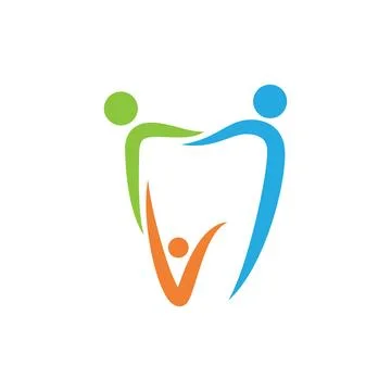 Dental logo template Иллюстрация