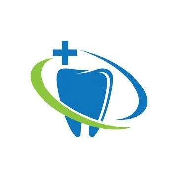 Dental logo template 스톡 일러스트