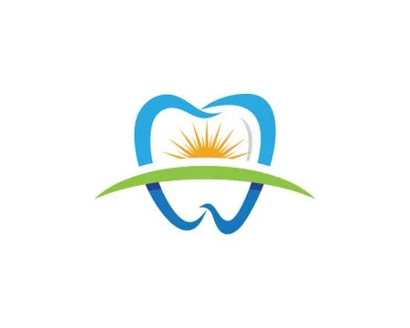 Dental logo Template vector icon Stock Illustration